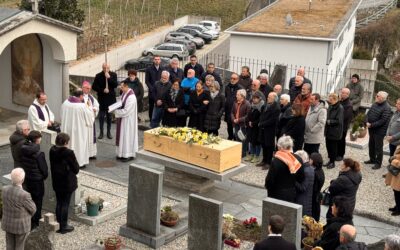 Funerale di Don Tarcisio Brughelli a Contra