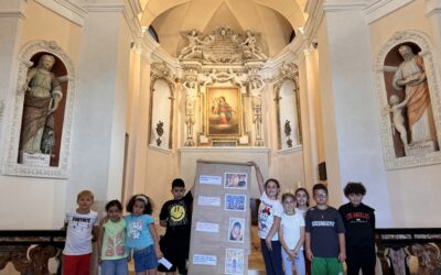 Salita alla Fraccia con i bambini della prima comunione