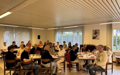 Apero-cena con i collaboratori della parrocchia