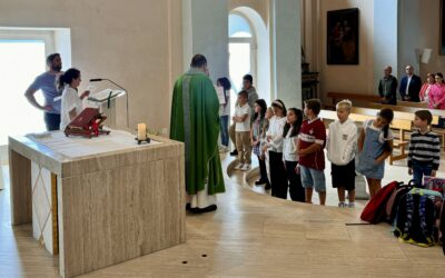 Benedizione degli zainetti