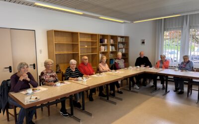 Primo incontro del Gruppo Anziani della Gioia